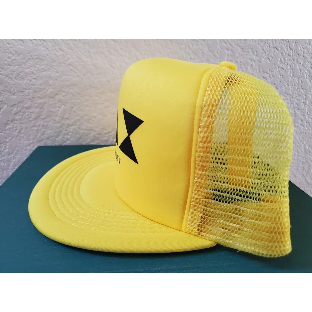 Outdoor Adventure X Hat Yellow Foam Mesh Trucker Cap Snapback Outdoor Retailer